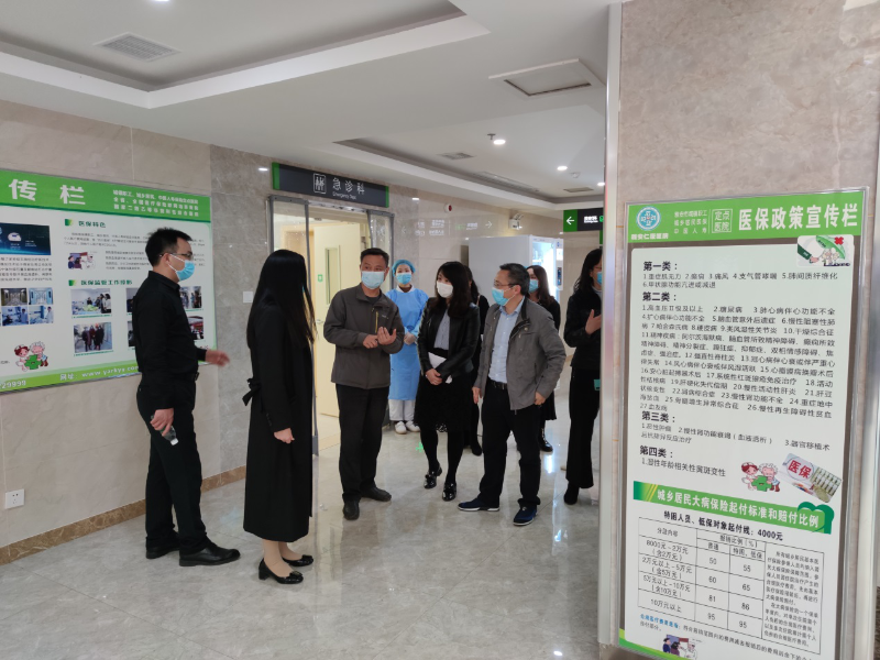 市人大領導調研現(xiàn)場